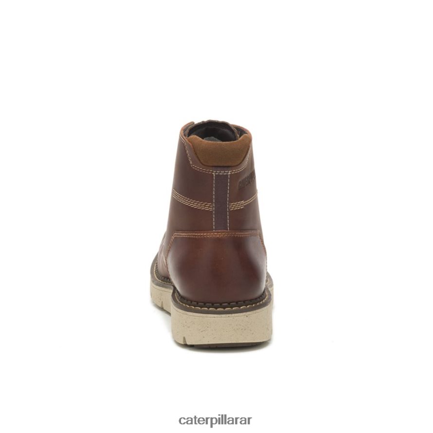 8F44LN201 Caterpillar bota encubierta hombres cuero marron | botas casuales