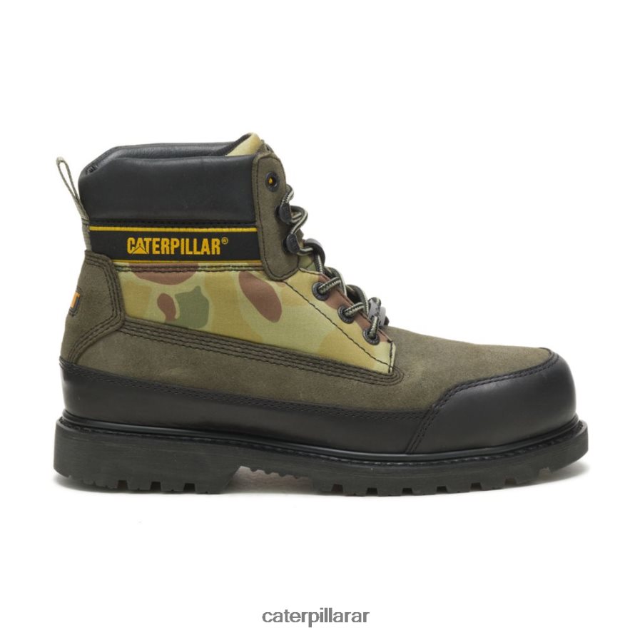 8F44LN206 Caterpillar X Nigel Cabourn arranque de utah hombres negro | botas casuales