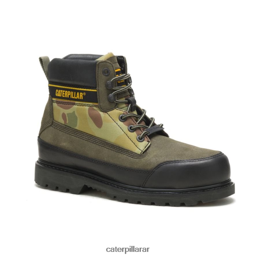 8F44LN206 Caterpillar X Nigel Cabourn arranque de utah hombres negro | botas casuales