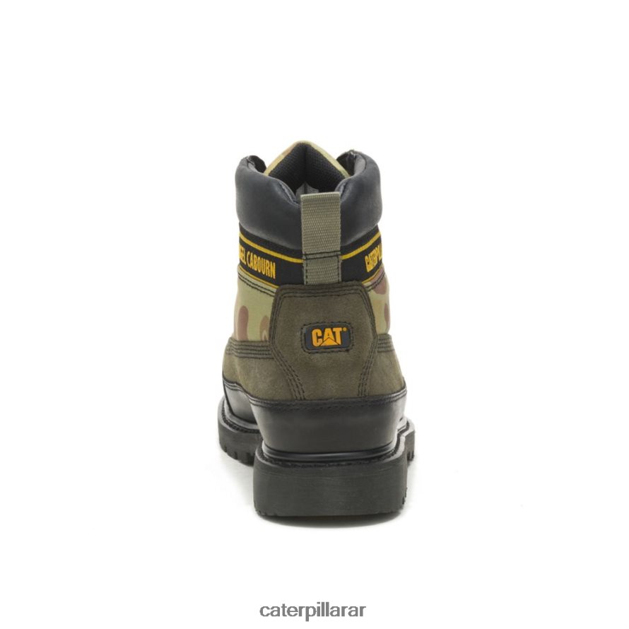 8F44LN206 Caterpillar X Nigel Cabourn arranque de utah hombres negro | botas casuales