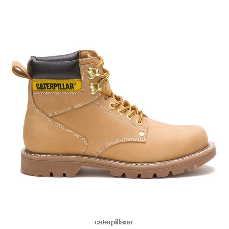 8F44LN13 Caterpillar bota de trabajo de segundo turno hombres Miel | botas de trabajo