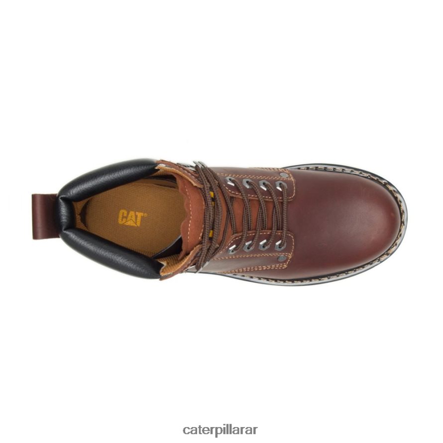 8F44LN14 Caterpillar bota de trabajo de segundo turno hombres broncearse | botas de trabajo