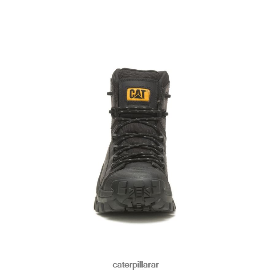 8F44LN1 Caterpillar Bota de trabajo impermeable con punta de material compuesto Invader Hiker hombres negro | botas de trabajo
