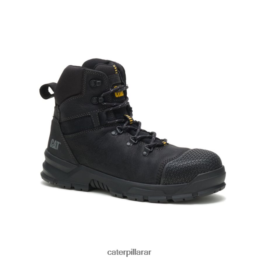 8F44LN22 Caterpillar X Accomplice bota de trabajo impermeable con punta de acero hombres negro | botas de trabajo