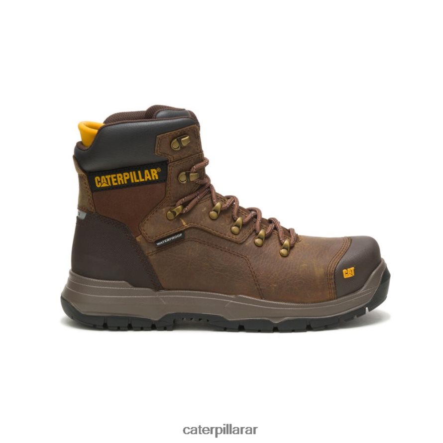 8F44LN23 Caterpillar Bota de trabajo impermeable con punta de acero Diagnostic 2.0 hombres pirámide | botas de trabajo