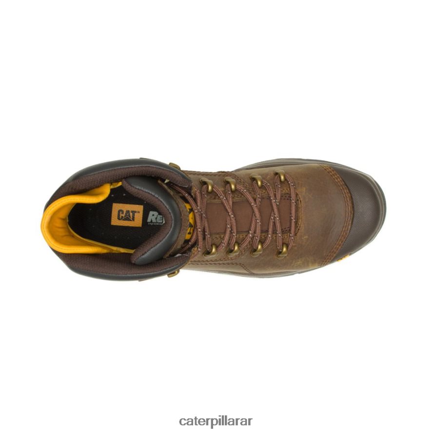 8F44LN23 Caterpillar Bota de trabajo impermeable con punta de acero Diagnostic 2.0 hombres pirámide | botas de trabajo
