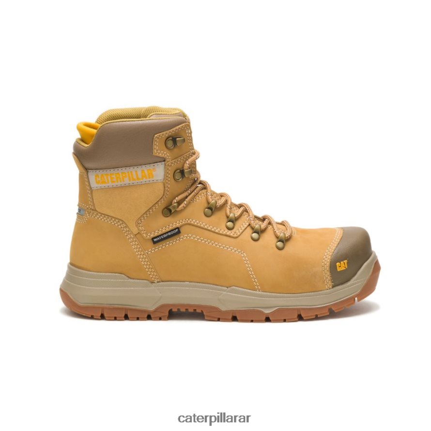 8F44LN24 Caterpillar Bota de trabajo impermeable con punta de acero Diagnostic 2.0 hombres reinicio cariño | botas de trabajo