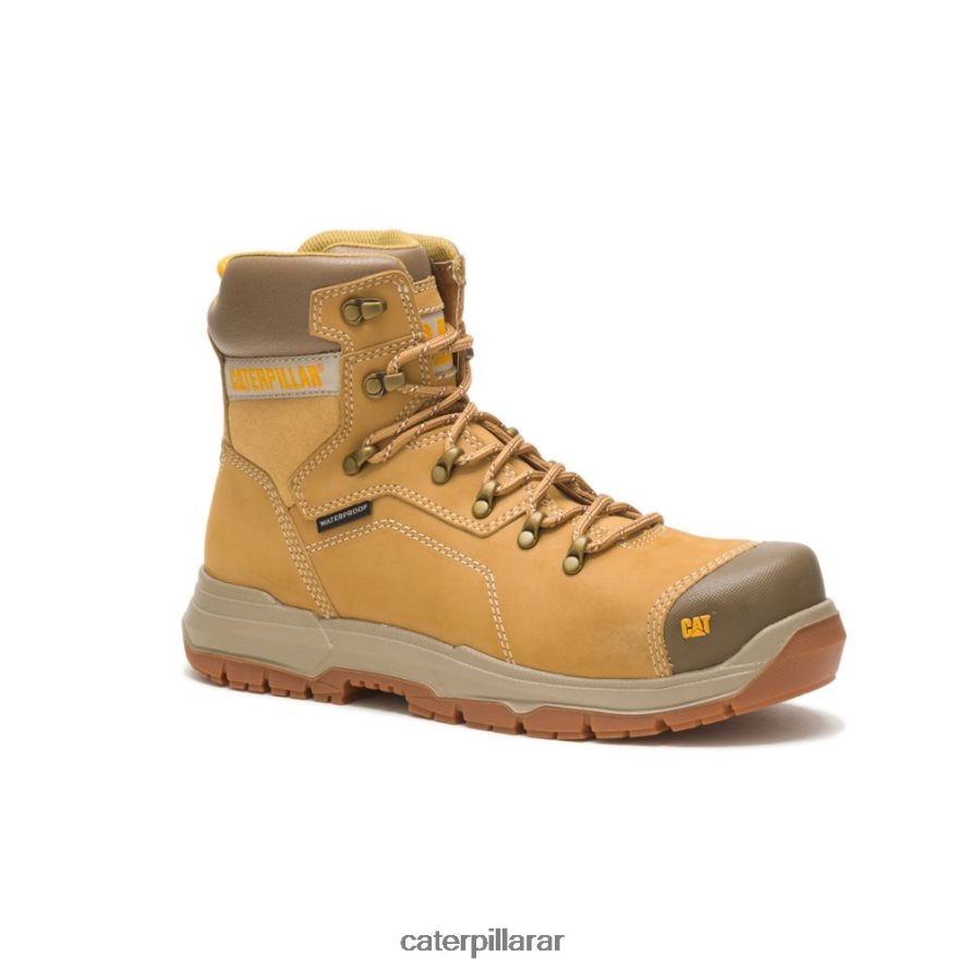 8F44LN24 Caterpillar Bota de trabajo impermeable con punta de acero Diagnostic 2.0 hombres reinicio cariño | botas de trabajo