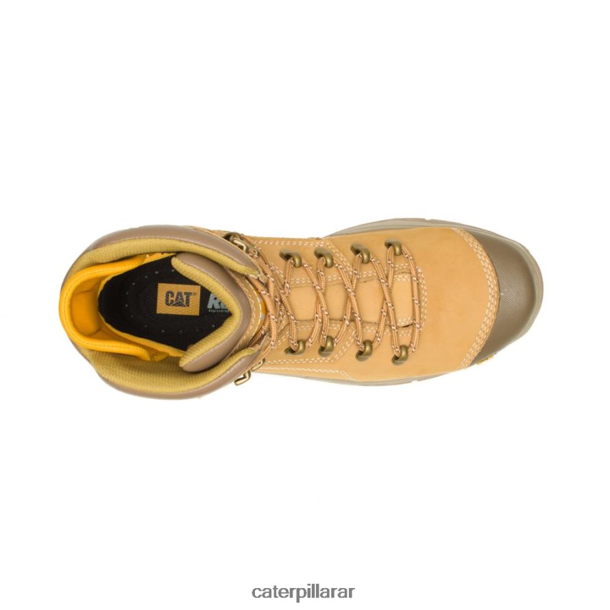 8F44LN24 Caterpillar Bota de trabajo impermeable con punta de acero Diagnostic 2.0 hombres reinicio cariño | botas de trabajo