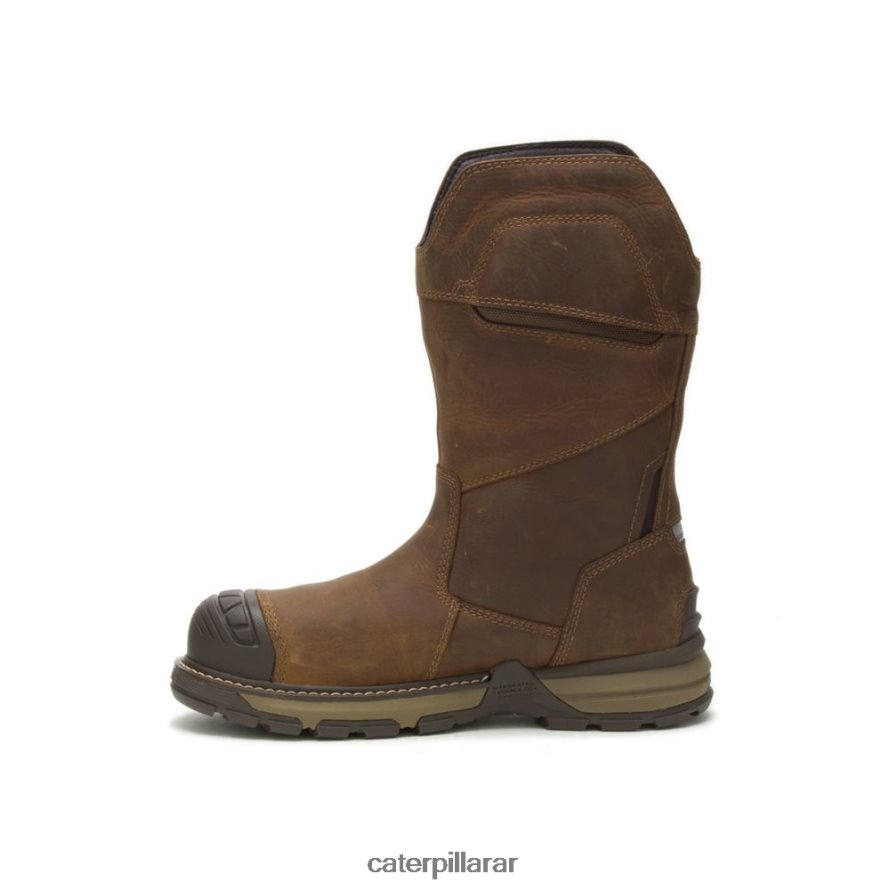 8F44LN30 Caterpillar bota de trabajo excavator superlite pull-on impermeable con punta de compuesto de carbono hombres pirámide | botas de trabajo
