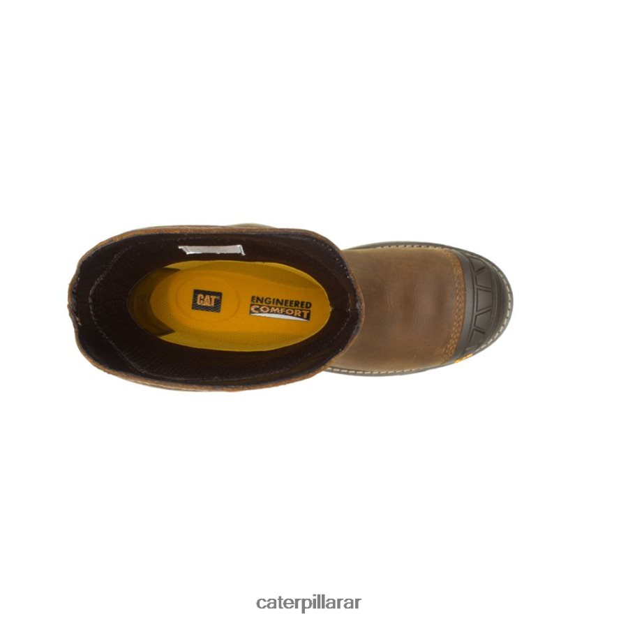 8F44LN30 Caterpillar bota de trabajo excavator superlite pull-on impermeable con punta de compuesto de carbono hombres pirámide | botas de trabajo