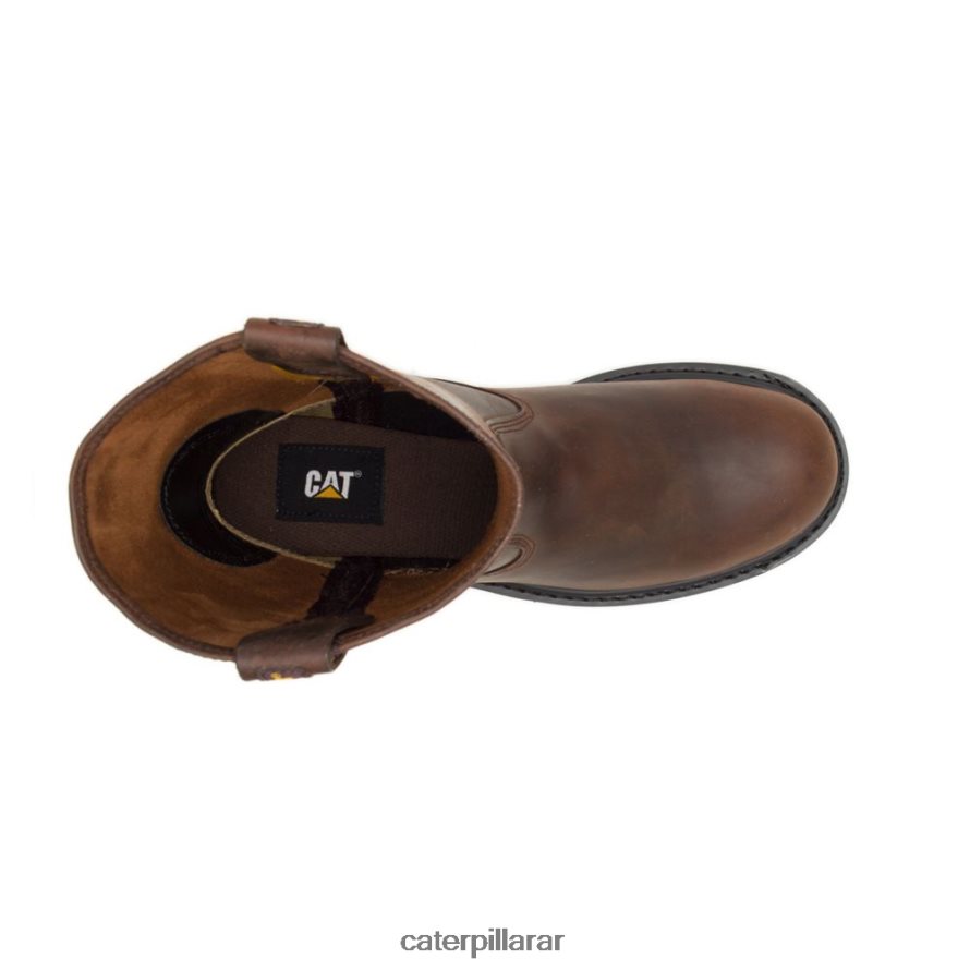 8F44LN33 Caterpillar bota de trabajo de revólver hombres marrón | botas de trabajo
