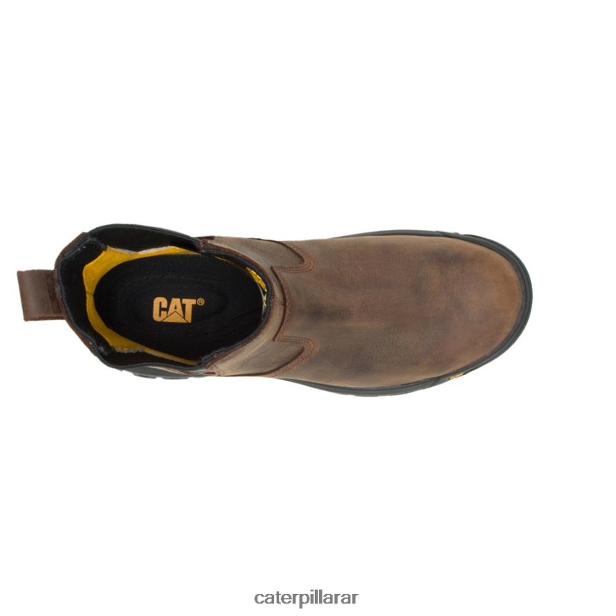 8F44LN36 Caterpillar bota de trabajo con distancia entre ejes hombres arcilla | botas de trabajo