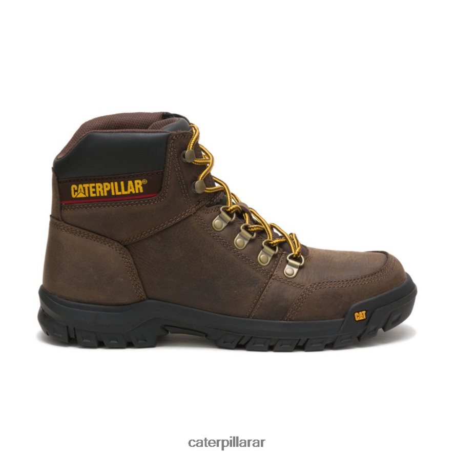 8F44LN40 Caterpillar esquema de arranque de trabajo hombres sello marrón | botas de trabajo