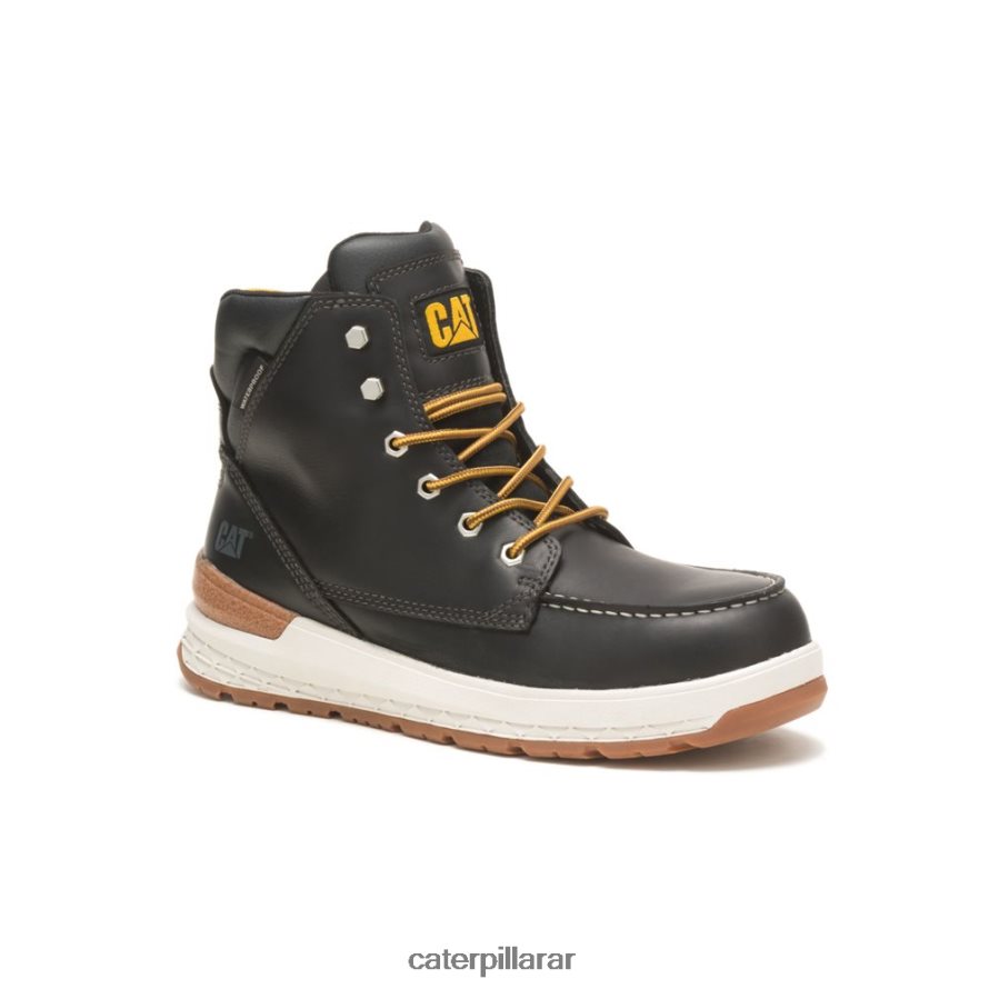 8F44LN45 Caterpillar bota de trabajo resistente al impacto con punta de compuesto de carbono hombres negro | botas de trabajo