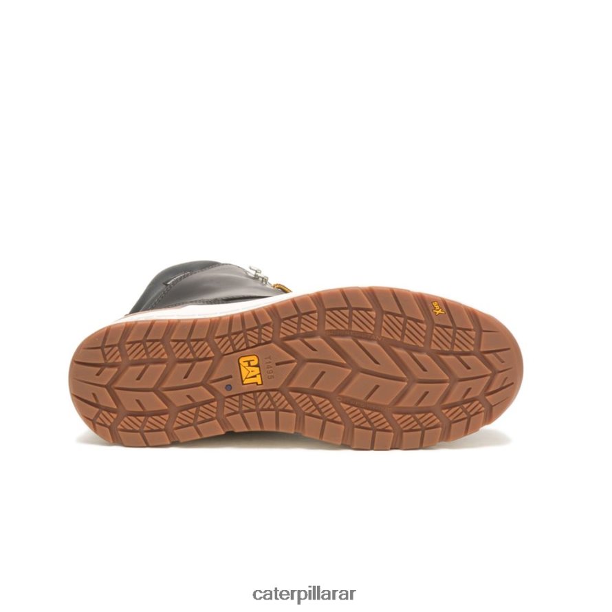 8F44LN45 Caterpillar bota de trabajo resistente al impacto con punta de compuesto de carbono hombres negro | botas de trabajo