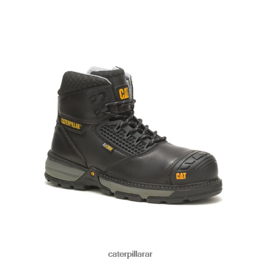 8F44LN48 Caterpillar Bota de trabajo Excavator Superlite Cool con punta de compuesto de carbono hombres negro | botas de trabajo