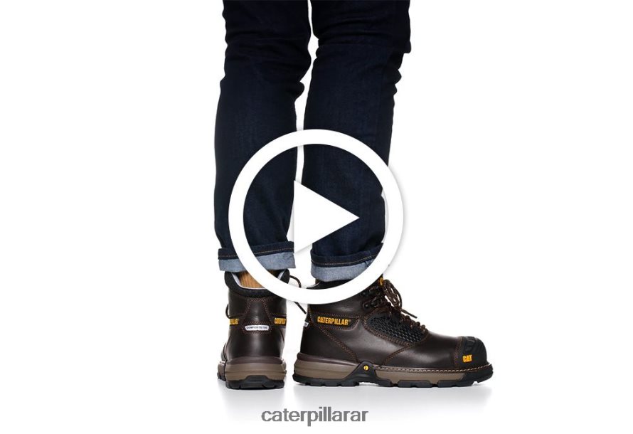 8F44LN48 Caterpillar Bota de trabajo Excavator Superlite Cool con punta de compuesto de carbono hombres negro | botas de trabajo