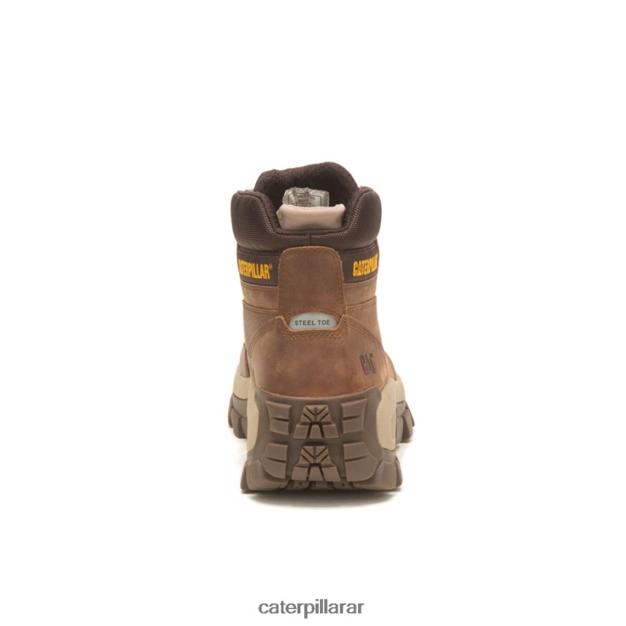 8F44LN4 Caterpillar bota de trabajo con punta de acero invader hola hombres champiñón | botas de trabajo