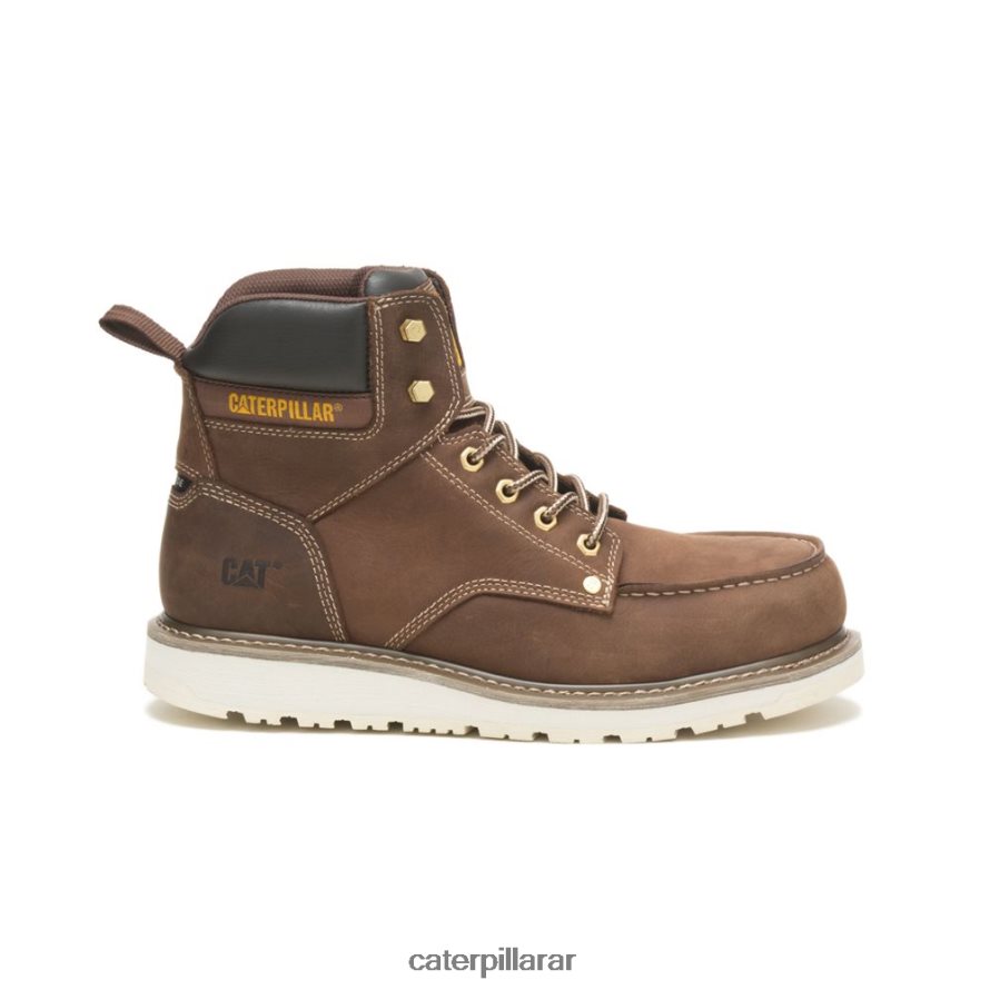 8F44LN52 Caterpillar bota de trabajo calibrada con punta de acero hombres caqui | botas de trabajo