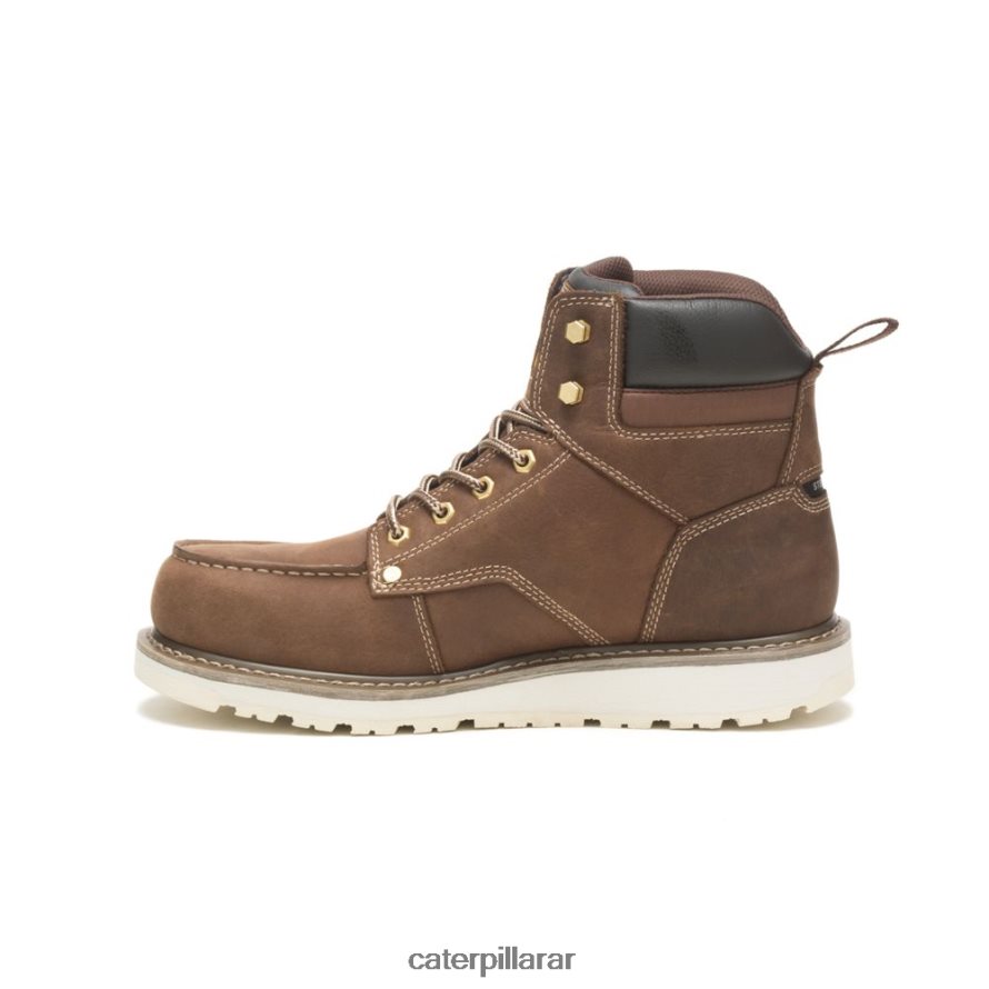 8F44LN52 Caterpillar bota de trabajo calibrada con punta de acero hombres caqui | botas de trabajo