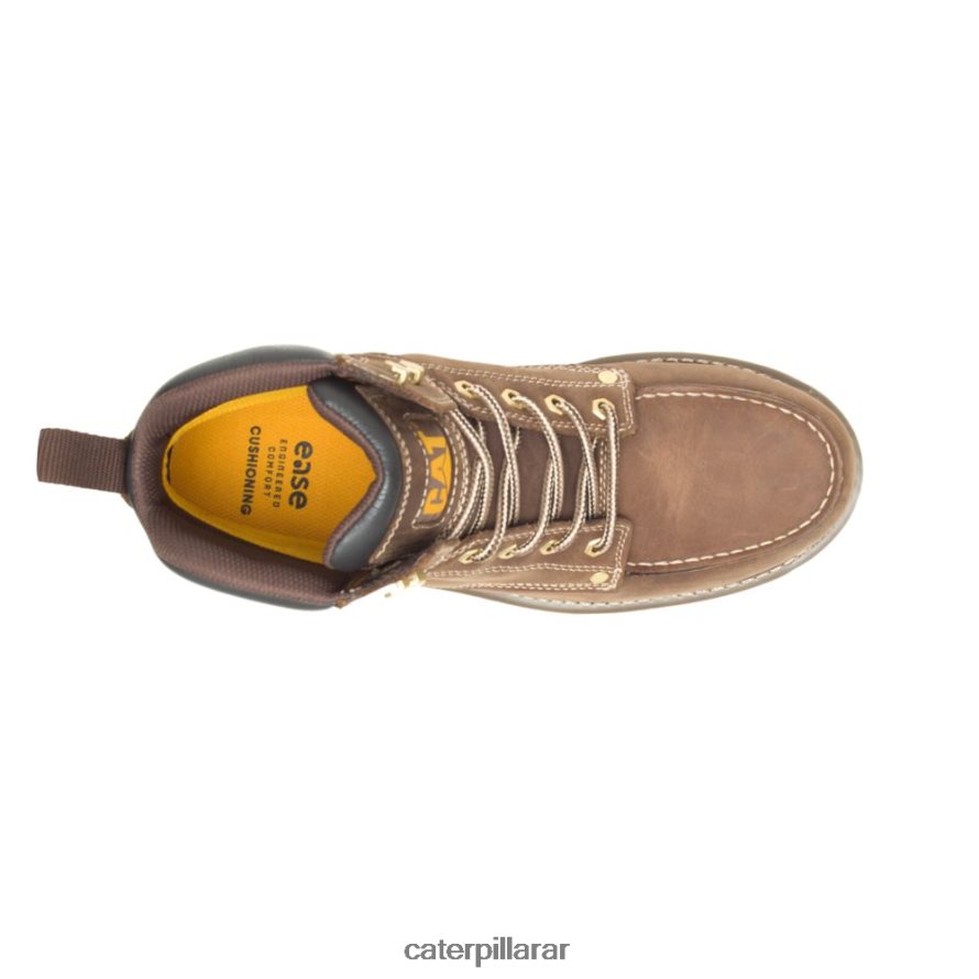 8F44LN52 Caterpillar bota de trabajo calibrada con punta de acero hombres caqui | botas de trabajo