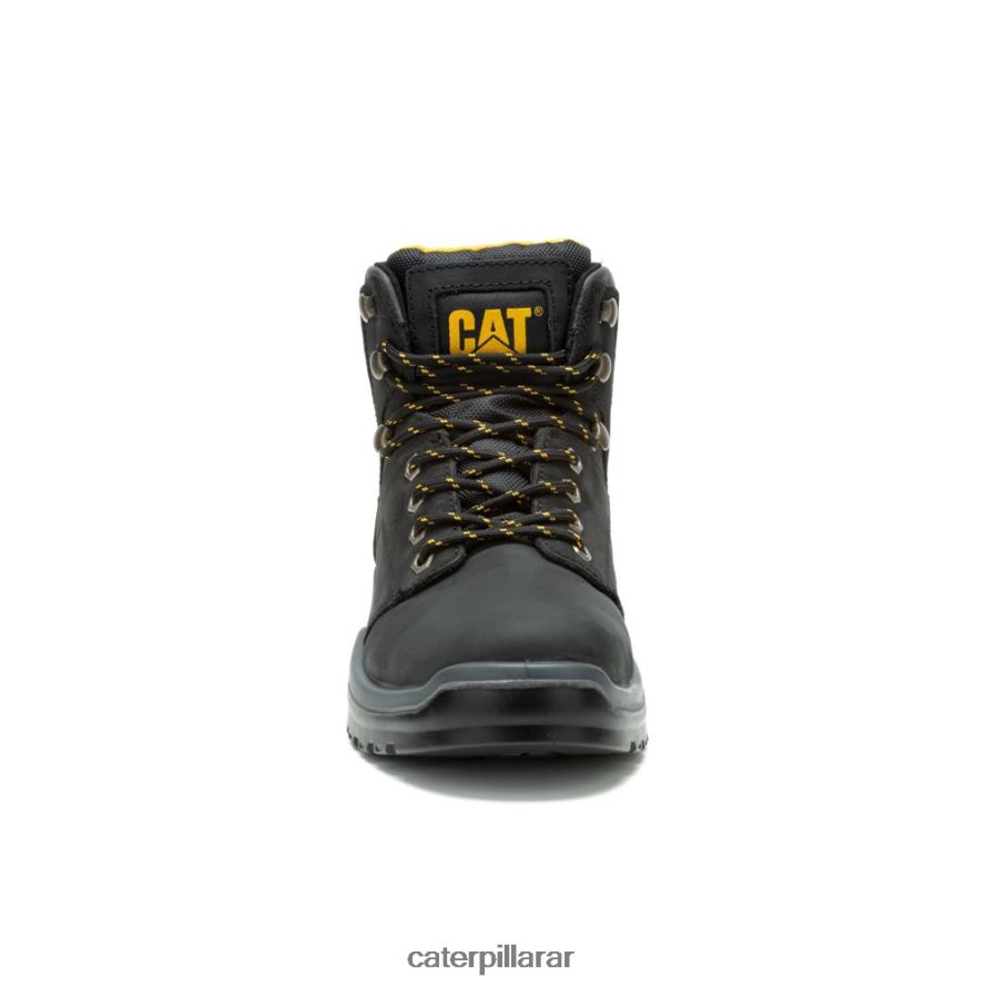 8F44LN61 Caterpillar bota de trabajo con punta de acero hombres negro | botas de trabajo