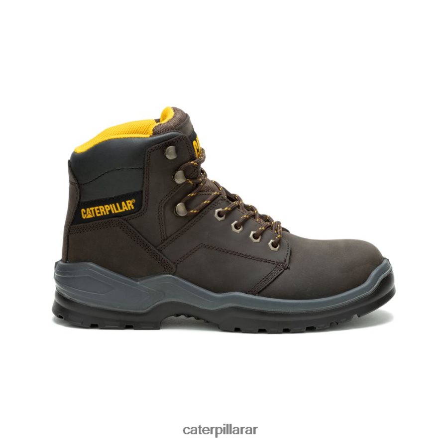 8F44LN62 Caterpillar bota de trabajo con punta de acero hombres marrón | botas de trabajo