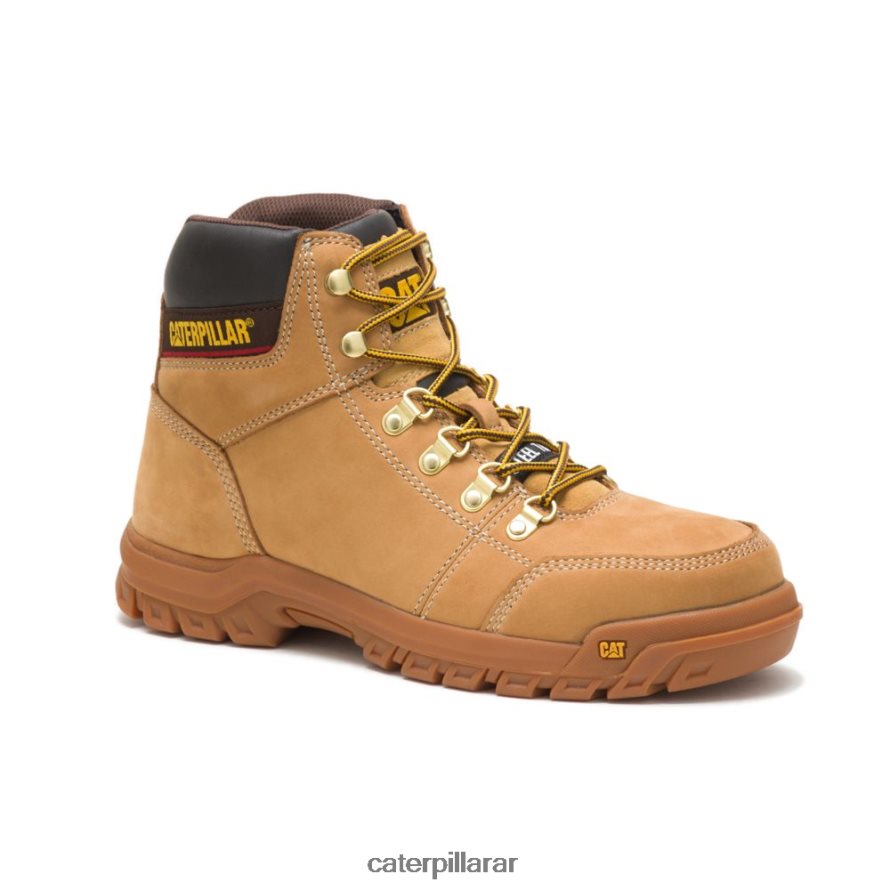 8F44LN64 Caterpillar bota de trabajo con punta de acero hombres reinicio cariño | botas de trabajo