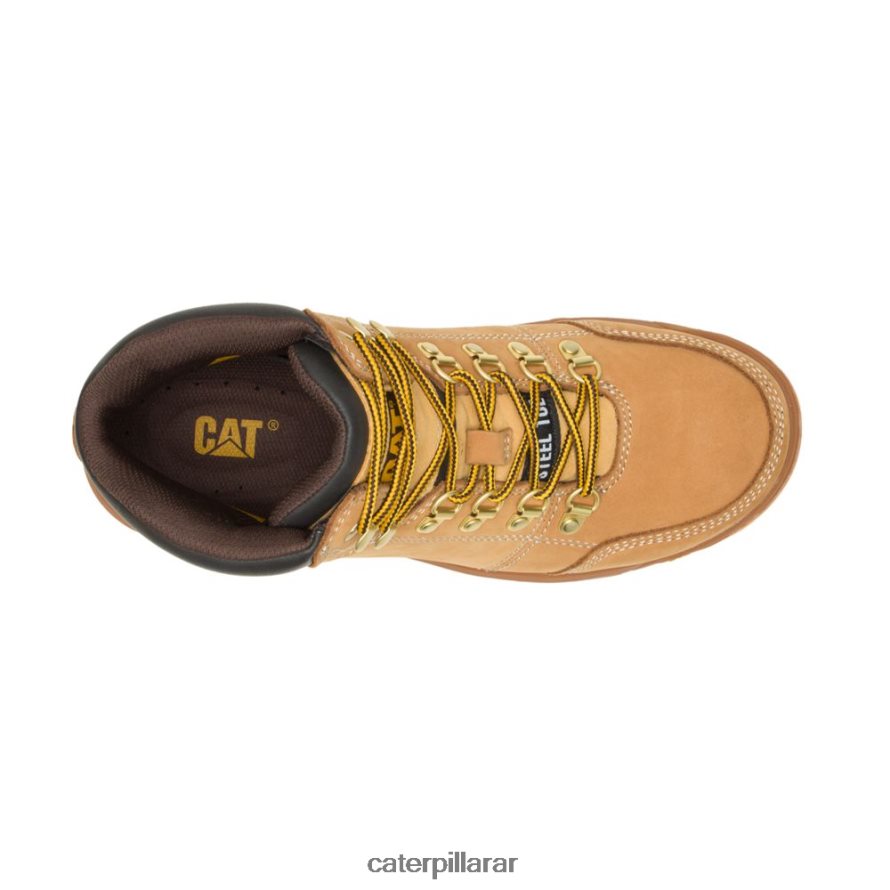 8F44LN64 Caterpillar bota de trabajo con punta de acero hombres reinicio cariño | botas de trabajo