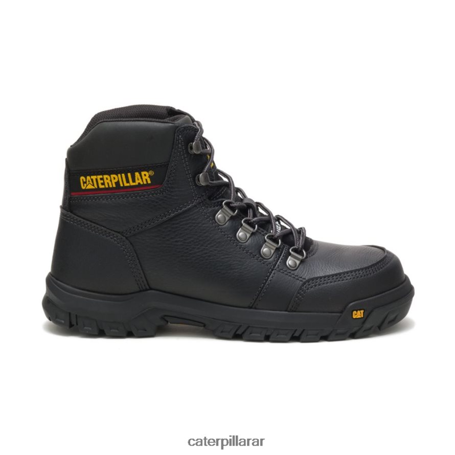 8F44LN65 Caterpillar bota de trabajo con punta de acero hombres negro | botas de trabajo