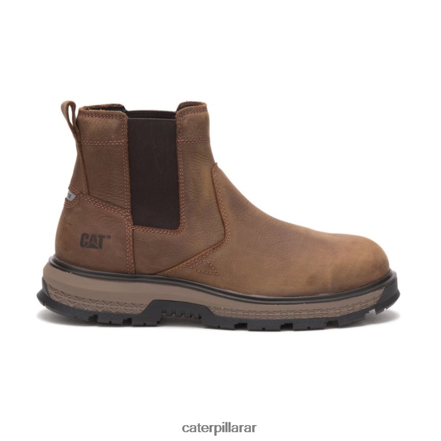 8F44LN69 Caterpillar Bota de trabajo Exposition Chelsea con puntera de aleación hombres pirámide | botas de trabajo