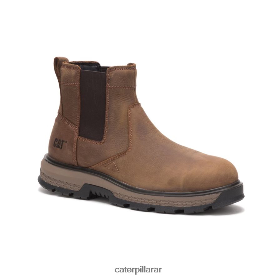8F44LN69 Caterpillar Bota de trabajo Exposition Chelsea con puntera de aleación hombres pirámide | botas de trabajo