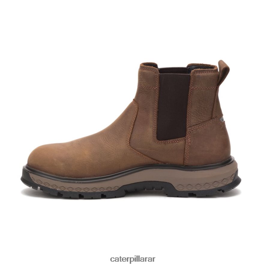8F44LN69 Caterpillar Bota de trabajo Exposition Chelsea con puntera de aleación hombres pirámide | botas de trabajo