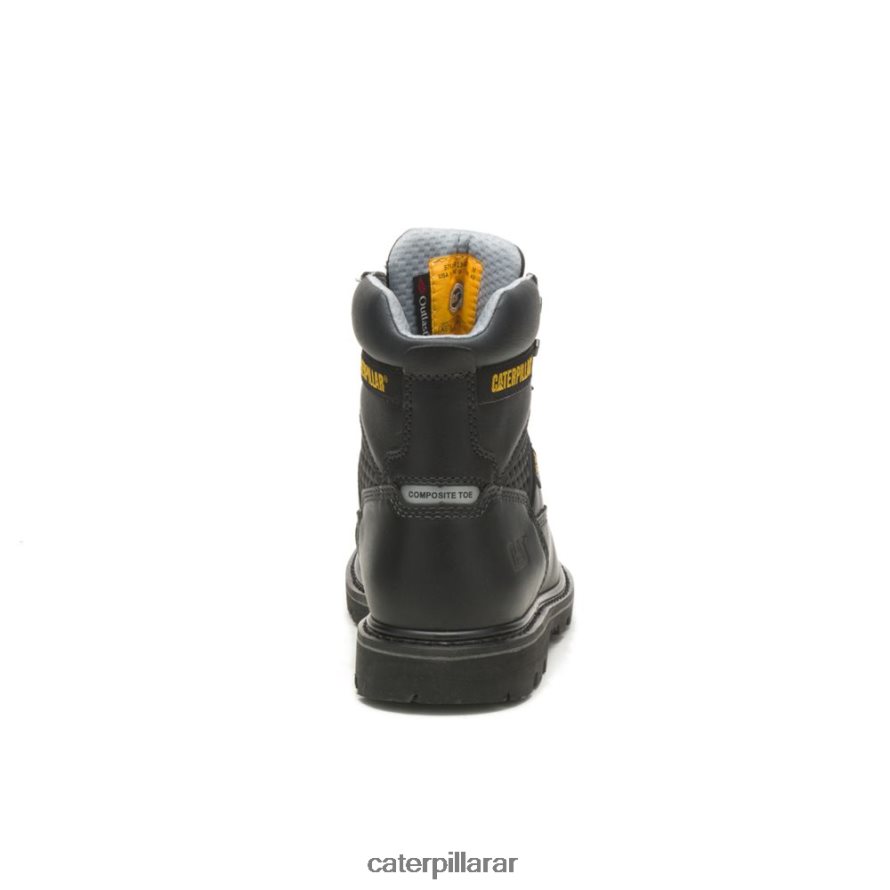 8F44LN70 Caterpillar bota de trabajo con punta de material compuesto fresco hombres negro | botas de trabajo