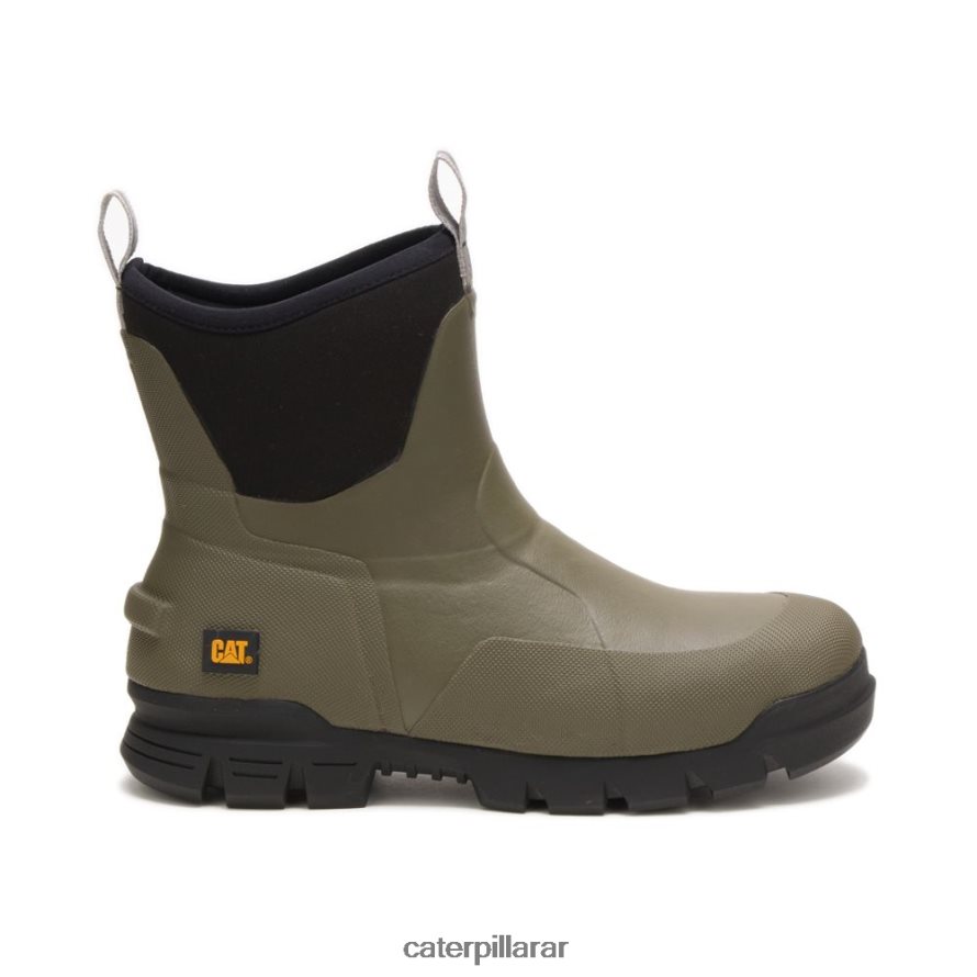 8F44LN75 Caterpillar Bota Stormers de 6" hombres noche de oliva | botas de trabajo