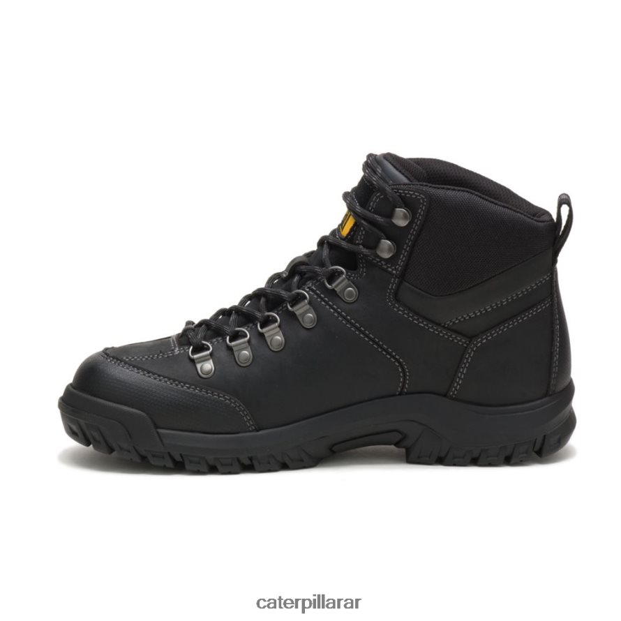 8F44LN9 Caterpillar bota de trabajo impermeable de umbral hombres negro | botas de trabajo