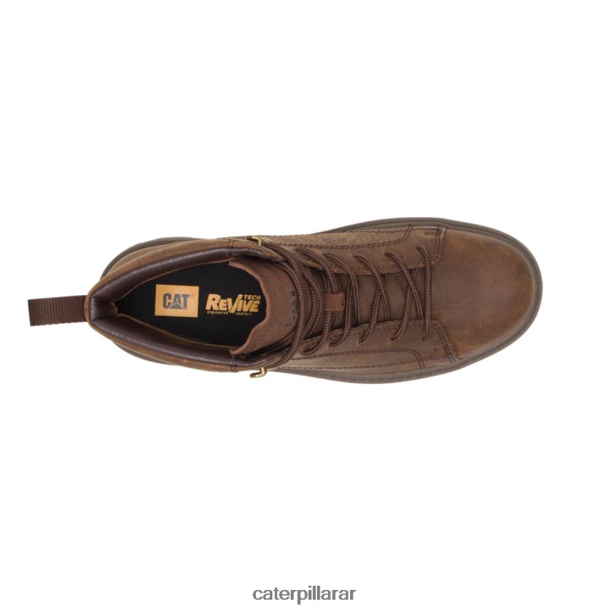 8F44LN184 Caterpillar bota impermeable modular hombres marrón de verdad | impermeable