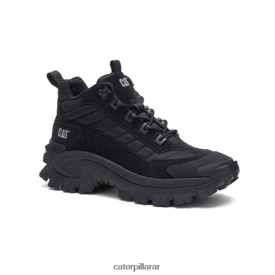 8F44LN152 Caterpillar zapato medio intruso hombres negro | zapatillas casuales gruesas