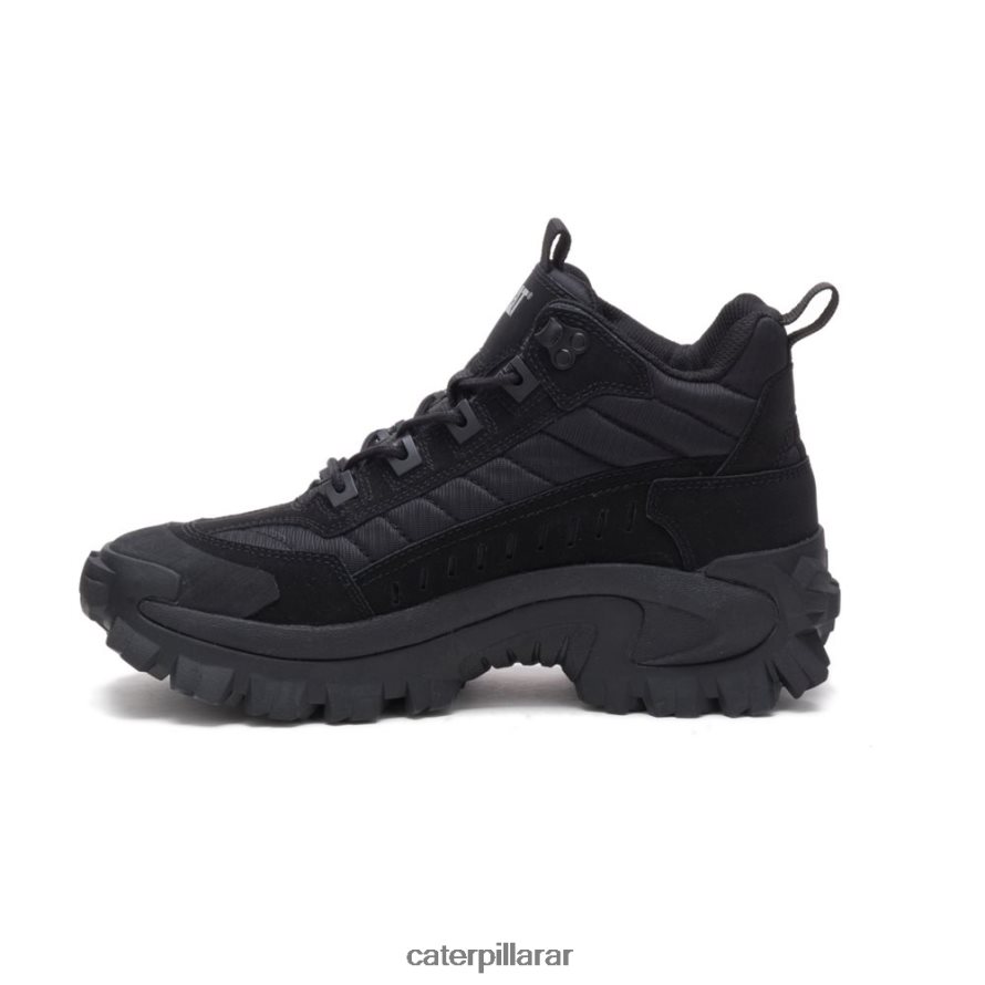 8F44LN152 Caterpillar zapato medio intruso hombres negro | zapatillas casuales gruesas