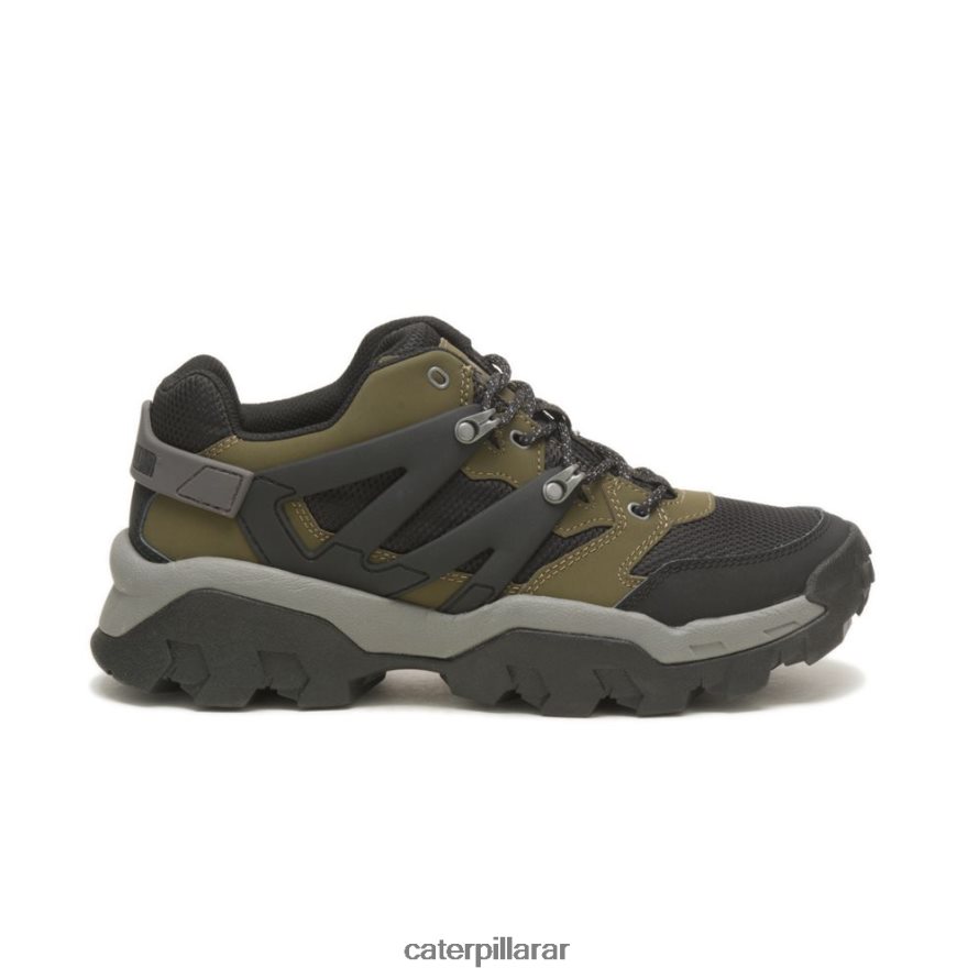 8F44LN159 Caterpillar zapatillas reactor hombres oliva oscuro/negro | zapatillas casuales gruesas