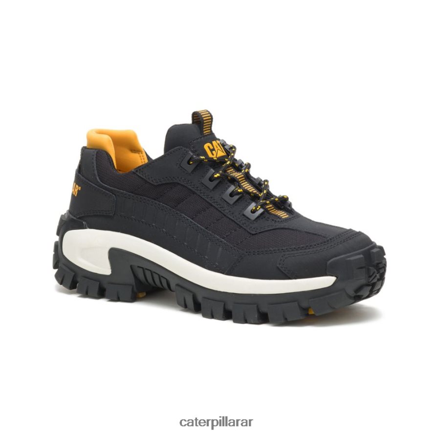 8F44LN77 Caterpillar zapato de trabajo invasor con punta de acero hombres negro/luna llena | zapatos de trabajo