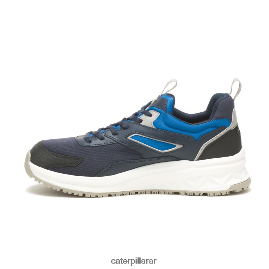 8F44LN84 Caterpillar Zapato de trabajo con punta de compuesto de carbono Streamline Runner hombres Eclipse total | zapatos de trabajo
