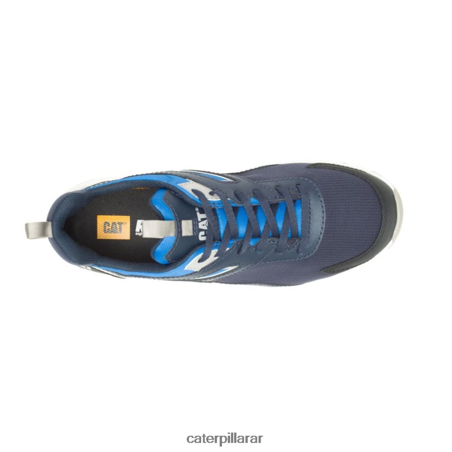 8F44LN84 Caterpillar Zapato de trabajo con punta de compuesto de carbono Streamline Runner hombres Eclipse total | zapatos de trabajo