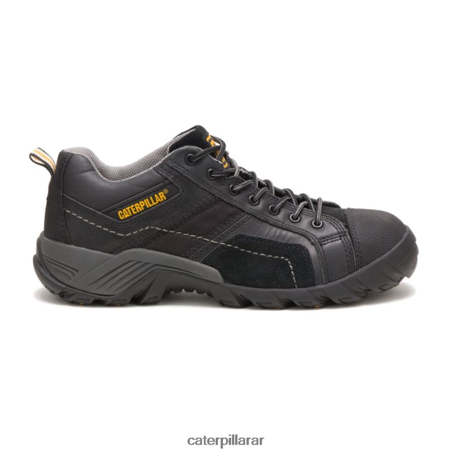 8F44LN90 Caterpillar zapato de trabajo con punta de material compuesto de argón hombres negro | zapatos de trabajo