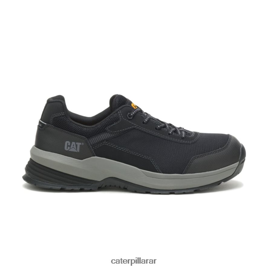 8F44LN91 Caterpillar Zapato de trabajo con punta de material compuesto de malla aerodinámica 2.0 hombres negro | zapatos de trabajo