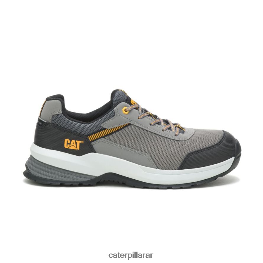 8F44LN92 Caterpillar Zapato de trabajo con punta de material compuesto de malla aerodinámica 2.0 hombres carbón medio | zapatos de trabajo