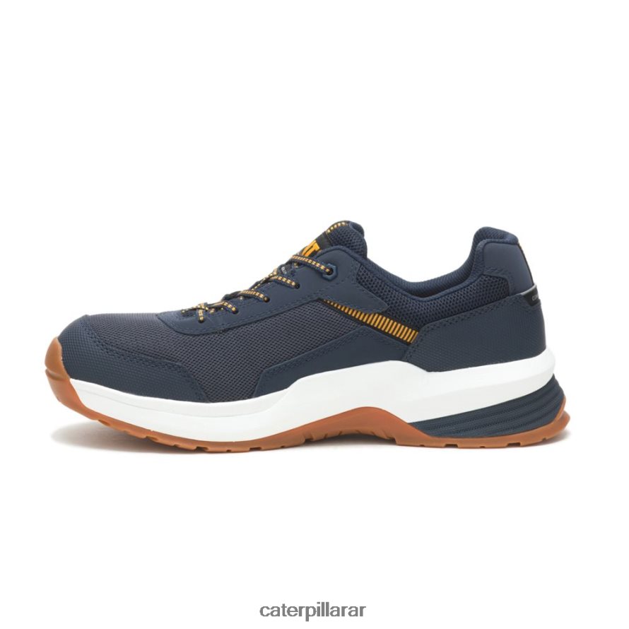 8F44LN93 Caterpillar Zapato de trabajo con punta de material compuesto de malla aerodinámica 2.0 hombres medianoche | zapatos de trabajo