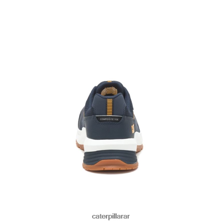 8F44LN93 Caterpillar Zapato de trabajo con punta de material compuesto de malla aerodinámica 2.0 hombres medianoche | zapatos de trabajo