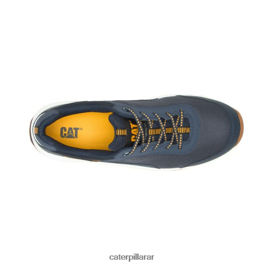 8F44LN93 Caterpillar Zapato de trabajo con punta de material compuesto de malla aerodinámica 2.0 hombres medianoche | zapatos de trabajo